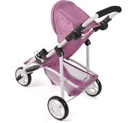 Petite Poussette De Jogging Lola Pour Poupons Rose Jean TU