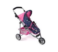 Bayer Chic 2000 - Poussette de poupée Lola, Poussette de Jogging, Poussette de poupée, Papillon 612-33