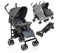 Petite poussette pliante Elia Buggy jusqu'à 15 kg moustiquaire corbeille de...