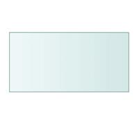 Petite prix Dessus de table - Plateau/Meuble - Transparent 50x100 cm Verre trempé @991087