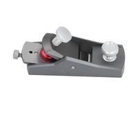 Petite raboteuse à main en alliage d'aluminium, lame en acier VG10 usinée CNC, épaisseur de coupe réglable pour les artisans de menuiserie