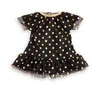 Petite Robe Noire - Pois Or Pour Poupée Ma Corolle Multicolore TU