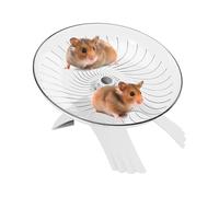 Petite Roue pour Hamster,Roue d'exercice Silencieuse - Spinner Volant Clair Accessoires pour Petits Animaux Souris Hérisson Crabes Ermites