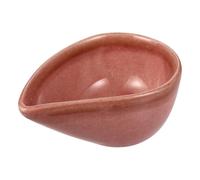 Petite Rouge Assiette D'huiles Essentielles Diffuseur Céramique | Bol Cosmétique de Goutte, Surface Lisse, Mélange Facile, pour Masque Facial et Salle de Bain Couleur Aléatoire