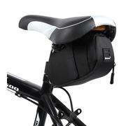 Petite sacoche de selle de vélo 0,6 l noire