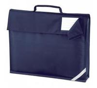 Petite sacoche légère - cartable porte document - QD51 - Bleu marine Idéale pour étudiants ou pour petites réunions. G