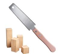 Petite scie à main pour l'artisanat - Scie japonaise à traction double face, scie à découper à bobine légère pour menuiserie, travail du bois, projets de bricolage, scie à main flexible pour hommes et