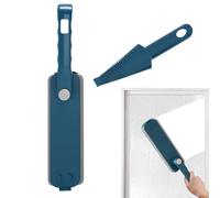 Petite serpillère : brosse de nettoyage pliable en microfibre, tête rotative à 360 degrés, balai anti-poussière compact pour les coins, nettoyage humide et sec | Bureau multifonction - pour cuisine