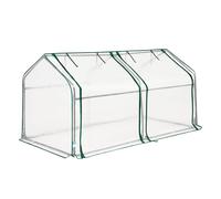 Petite serre, construction résistante aux intempéries, 180 x 90 x 90 cm, serre compacte pour plantes d'intérieur, mini abri pour plantes, balcon, terrasse