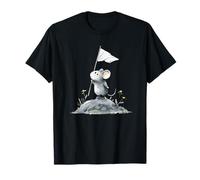 Petite Souris courageuse avec Drapeau Blanc de la Paix T-Shirt