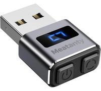 Petite souris en métal - Déplacement de souris USB indétectable - Avec écran - 3 modes - Dispositif de déplacement de la souris - Jongleur à bascule pour garder votre ordinateur/PC/ordinateur