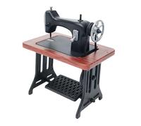 Petite Statue Machine À Coudre - 4,5x2,8x5cm Meuble Miniature Jouet Couturière | Échelle 1:24 Accessoires Jeu Imitation pour Salon Bureau Étude Chambre Dortoir