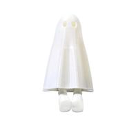Petite Statuette Fantôme Ornement De D'Halloween Avec Jambes Rétractables