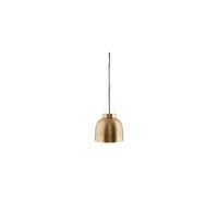 Petite suspension en laiton doré, E27, 1 ampoule, ronde - House Doctor, Bowl - Ø22 cm H23 cm