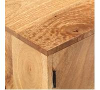 Petite Table basse - NANAS - Anti l'humidité - Table à revues - 90x50x35cm Bois solide de manguier 97826813488