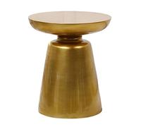 Petite table basse ronde - Table d'angle de style chinois pour salon, canapé et balcon - Design compact pour économiser de l'espace