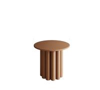 Petite Table Basse Table à thé Ronde en Bois Massif, silencieuse, créative, légère, de Luxe, Moderne et Simple, for Salon Petites Tables Basses pour Le Salon(C)