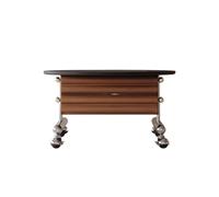 Petite Table Basse Table Basse Ronde À Plateau Élévateur Mobile for Salon, Chariot De Rangement for La Maison Tables De Salon