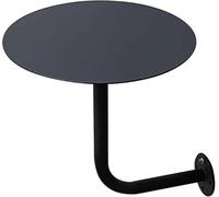 Petite table classique en forme de L - Meuble de bar à fixation murale - Table basse moderne - Table de cocktail de bistrot - Table à manger pour intérieur et extérieur (taille : 40 x 40 x 45 cm)