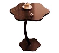 Petite Table D'appoint Basse Salon for Bar Sellette Bois, Chambre, Style Moderne(Black)