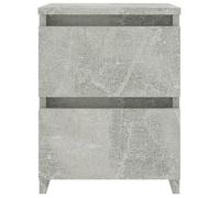 Petite Table d'Appoint Gris - LEMON® Lot de 2 Tables de chevet - pour chambre - gris béton - 30x30x40cm - Bois d’ingénierie 273 Sold