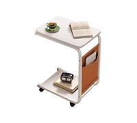 Petite Table D'appoint Pour Le Salon - Support De Boisson Canapé, Console Accent Portable | Organisateur De Rangement À Roues Mobile Organisateur De Café Lounge Table Compagne Mini Mini Modern Chairsi