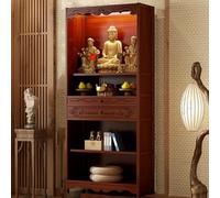 Petite table d'autel, armoire de méditation et de culte pour pratiques bouddhistes, décoration spirituelle de salon