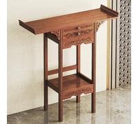 Petite Table d'autel Bouddhiste, Nouveau Support de Statue de Style Chinois, Grande Table de cérémonie pour Le culte Familial(100 * 33 * 104cm)