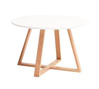 Petite table de bistrot ronde pour la maison et le bureau, table d'appoint extérieure (couleur : S, taille : 1) (petite 1)