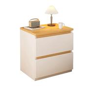 Petite Table de Chevet avec Tiroirs de Rangement, Table de Nuit Modernes, Commode à Tiroirs Larges for Bureau, Entrée, Couloir