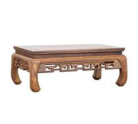 Petite table de sanctuaire, petite table d'autel for spirituel, table d'autel Mni Puja sculptée à la main, présentoir en bois, autel personnel de sorcellerie Wiccan, support de statue bouddhiste (L :