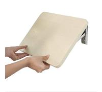 Petite table murale pliante en bois, étagère flottante pour ordinateur, établi de travail, étagère de bureau à suspendre