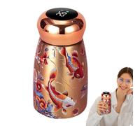 Petite tasse thermique, tasses thermiques pour boissons chaudes et froides | Gobelet de poche en acier inoxydable pour femme | Bouteilles isothermes pour les bureaux de camping de voyage