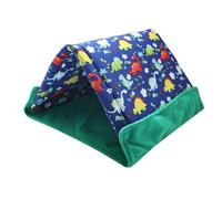 Petite tente pour animal de compagnie - Lit pour hérisson, 2 N 1 triangulaire, maison de couchage pour hérisson | Tentes de cachette pour petits animaux de compagnie, lapin, dragons barbus