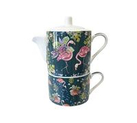 Petite théière avec tasse Flamant Rose - Allen Designs