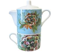 Petite théière avec tasse Fleurs - Allen Designs