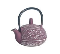 Petite théière de type japonaise Aubergine en fonte 0.3 litre