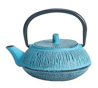 Petite théière de type japonaise Bleue en fonte 0.35 litre