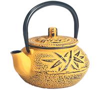 Petite théière de type japonaise orange en fonte 0.3 litre