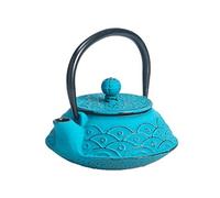 Petite théière de type japonaise Turquoise en fonte 0.2 litre
