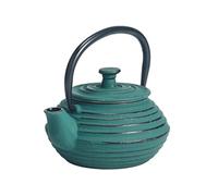 Petite théière de type japonaise verte en fonte 0.3 litre