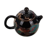 Petite Théière Rétro en Céramique Émaillée pour Thé Chaud | Finition Émaillée Lisse, Style Classique Vintage, Usage Maison ou Camping, pour Tasses et Eau Chaude