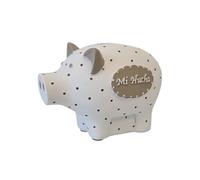 Petite tirelire Cochon Blanc - Mi Hucha BLANC G
