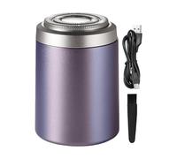 Petite tondeuse à barbe - 6600 tr/min, outil de toilettage pour moustache, tondeuse de précision étanche avec moteur à faible bruit, rasoir rechargeable par USB avec fonction humide et sec, accessoire