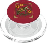Petite Tortue et Marguerite aux Yeux Noirs PopSockets PopGrip pour MagSafe