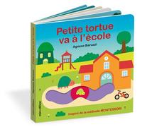 Petite tortue va à l'école - Agnèse Baruzzi - Minedition Eds - cartonné - Document jeunesse