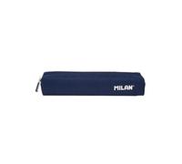 Petite trousse - Bleu marine - Ronde - Fermeture éclair - Scolaire - 20,5x4,5x5cm -