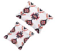 Petite trousse de maquillage de poche - Trousse de maquillage de voyage - Sans fermeture éclair - Mini trousse de maquillage pour femme et fille - Libellule artistique décorée d'orchidées exotiques,