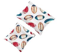 Petite trousse de maquillage de voyage à fermeture automatique, sans fermeture éclair, pour femmes et filles, libellule artistique décorée d'orchidées exotiques, multicolore 02, 7.1x5.8 inch/4.7x4.5