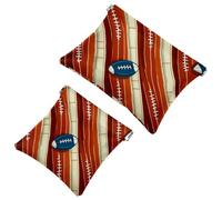 Petite trousse de maquillage de voyage à fermeture automatique, sans fermeture éclair, pour femmes et filles, esthétique, nébuleuse spatiale étoilée, multicolore 05, 7.1x5.8 inch/4.7x4.5 inch